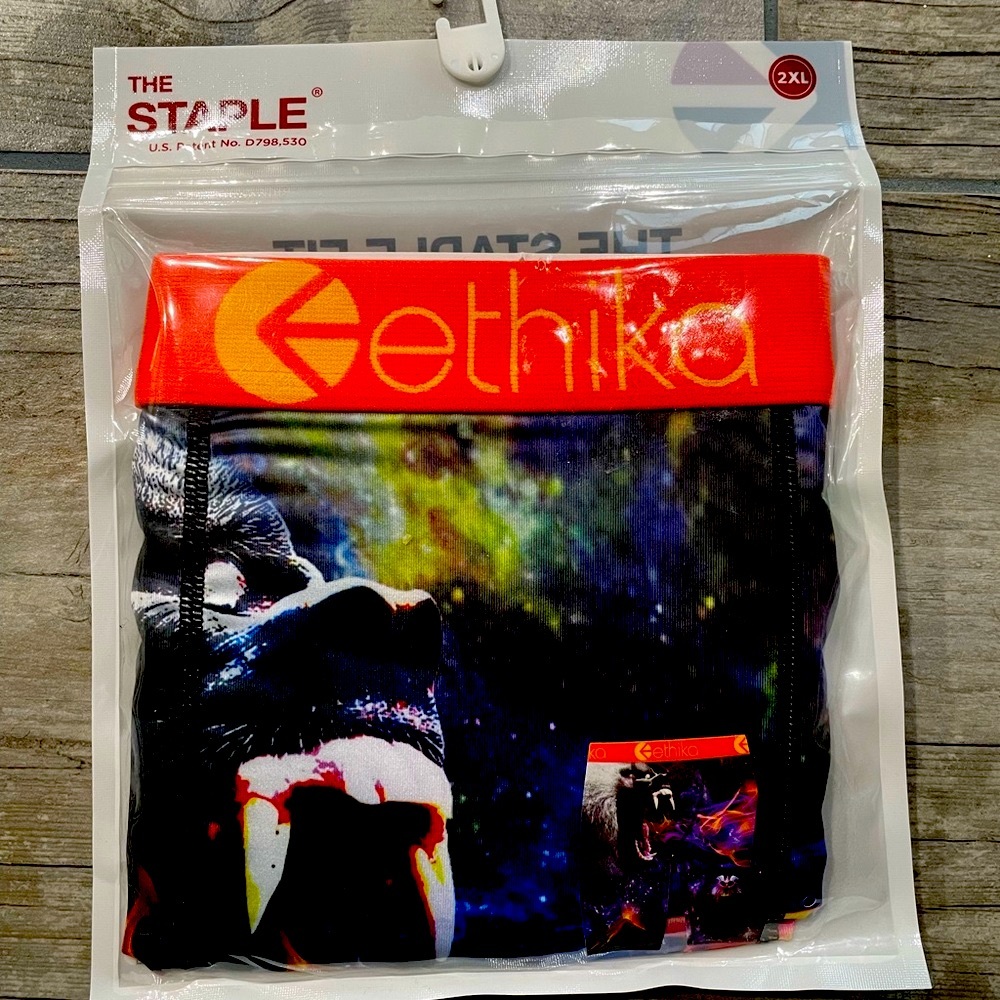 Ethika Men's Underwear Boxer Brief The Staple Fit (Size 2XL)